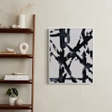 "Ink Bridges 2" - Art Print in Midnight Black by Afton Harding - In a Room
