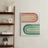 "Double Rainbow" - Art Print in Desert by Pink House Press - In a Room