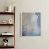 "Undertow" - Art Print in Gray Blue by Julia Contacessi - In a Room
