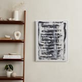 "Veil Dissolving" - Art Print in Black by Misty Hughes - In a Room