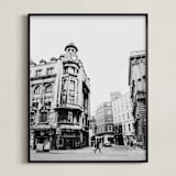 "Dublin II" - Art Print in Black & White by Becca Beers - Framed