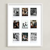 "Nine Photo: Portrait Framed Photo" - Framed Photo in Cloud by Olivia Kanaley Inman - Framed