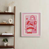 "The King and Queen: Custom Print" - Custom Print in Bubblegum by Jenna Holcomb - In a Room