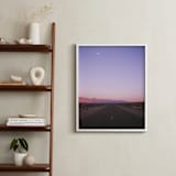"Desert Valley" - Art Print in Desert Sunset by Kaitlin Rebesco - In a Room