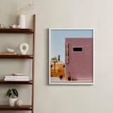"Desert Oasis" - Art Print in Desert Blue by Kaitlin Rebesco - In a Room