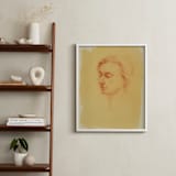 "Day Dream" - Art Print in Terra Cotta by Stephanie Chang - In a Room