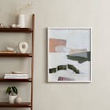 "Monuments 1" - Art Print in Desert Sunset by Jennifer Daily - In a Room