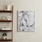 "More Alike than Not" - Art Print in Charcoal by Karen Kaul - In a Room