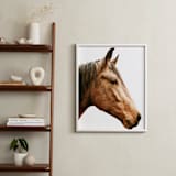 "Dominant Spirit" - Art Print in Chestnut by Robin Ott - In a Room