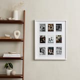 "Nine Photo: Portrait Framed Photo" - Framed Photo in Cloud by Olivia Kanaley Inman - In a Room