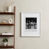 "Framed Photo: Classic Snap (BRIDES)" - Framed Photo in Noir by Minted - In a Room