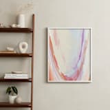 "At The Edge" - Art Print in Coral Rust by Grace Kreinbrink - In a Room