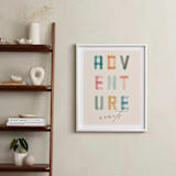 "Adventure Lies Ahead" - Art Print in Paper by Brandy Folse - In a Room