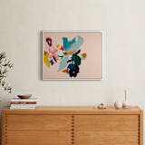 "Spring Botanical Series #3" - Art Print in Peach by Caryn Owen - In a Room