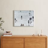 "Melancolia" - Art Print in Pale blue by Lulaloo - In a Room