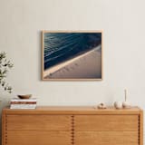 "Deep Blue Sea" - Art Print in Indigo Blue by Benno and Noosa - In a Room