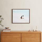 "Here and Now No. 5" - Art Print in Blurry Beach by Tal Paz-Fridman - In a Room
