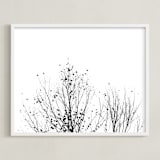 "Fly Fly Away" - Art Print in Night by Karen Kaul - Framed
