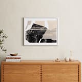 "Agate 2" - Art Print in Agate by Jennifer Daily - In a Room