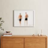 "Seaside #21" - Art Print in Summer tan by Tal Paz-Fridman - In a Room
