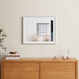 "Ballroom 2" - Art Print in White by Haley Warner - In a Room