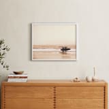 "MEND THE HEART FROM THE SEA + THE SAND " - Art Print in Sandy Shores by Summer Strauch - In a Room