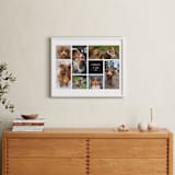 "Seven Photo: Landscape Framed Photo" - Framed Photo in Ebony by Chris Griffith - In a Room
