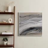 "Warm Gold I" - Art Print in Warm Gold by Teodora Guererra - In a Room