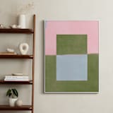 "Playground I" - Art Print in Moss by Kamala Nahas - In a Room