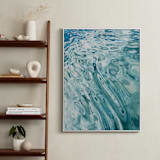 "Slip" - Art Print in Marine Blue by Kelly Johnston - In a Room