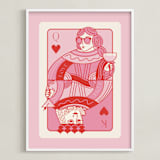"The King and Queen: Custom Print" - Custom Print in Bubblegum by Jenna Holcomb - Framed