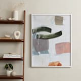"Monuments 2" - Art Print in Desert Sunset by Jennifer Daily - In a Room