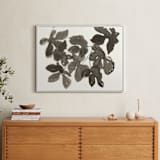 "Light Dappled" - Art Print in Ink Wash Grey Sepia by Lise Gulassa - In a Room