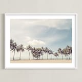 "On the Verge" - Art Print in Vintage by LindseyErin - Framed