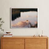 "One Flower, One Evening" - Art Print in Blush by Em Hale - In a Room