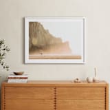 "Gold Coast" - Art Print in Gold by Mike Sunu - In a Room