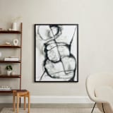 "Brainchild" - Art Print in Noir by Misty Hughes - In a Room