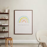 "You Make Me Happy" - Art Print in White by Joyce Pinheiro - In a Room