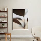 "ficus I" - Art Print in Cream by Anastasia Makarova - In a Room
