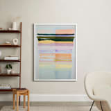 "Inner Nature" - Art Print in Hot Tangerine by HAPI ART - In a Room