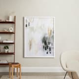 "Ever Softly" - Art Print in Charcoal by Melanie Severin - In a Room