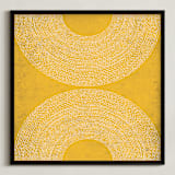 "sunrise sunset" - Art Print in Sunshine by Kerry Doyle - Framed