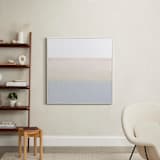 "Sundown" - Art Print in sky blue by Sadie Holden - In a Room