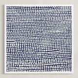 "Dance II" - Art Print in Blue by Kerry Doyle - Framed
