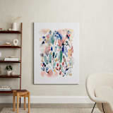 "Awakening" - Art Print in Peach by Sara Berrenson - In a Room