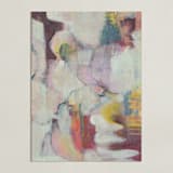 "Moment 1" - Art Print in Warm Whites and Shades by Lenay Hughes - Unframed