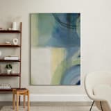 "Crevice" - Art Print in yellow by AlisonJerry - In a Room