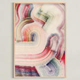"clouds of color II" - Art Print in Cumulus by Sumak Studio - Framed