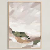 "Every Summer I" - Art Print in Olive by Melanie Severin - Framed