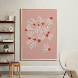 "Vintage Floral Set III" - Art Print in Vintage by Kate Capone - In a Room